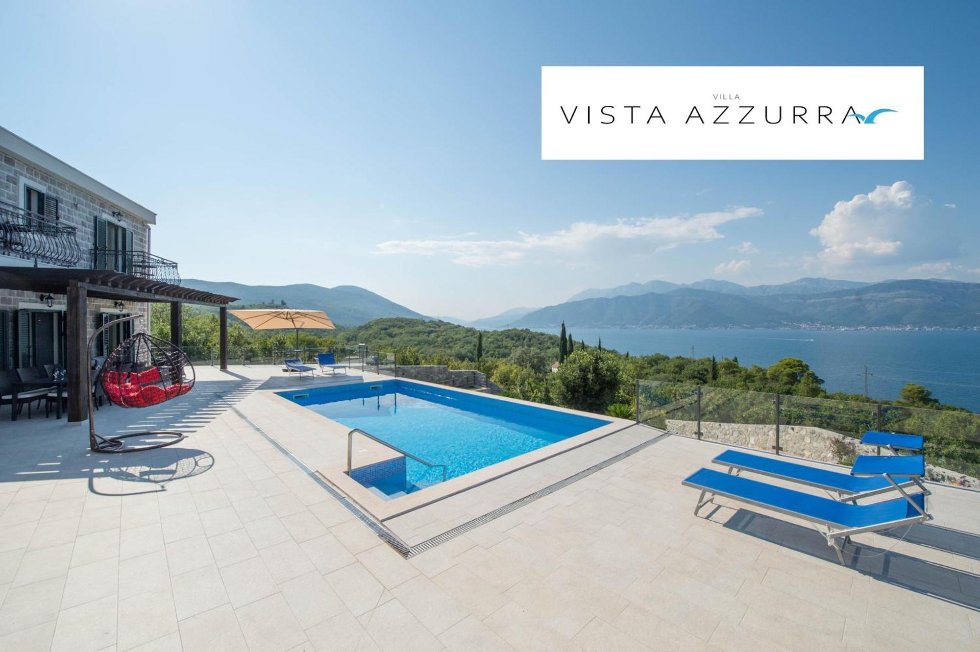 Villa Vista Azzurra Тиват Экстерьер фото