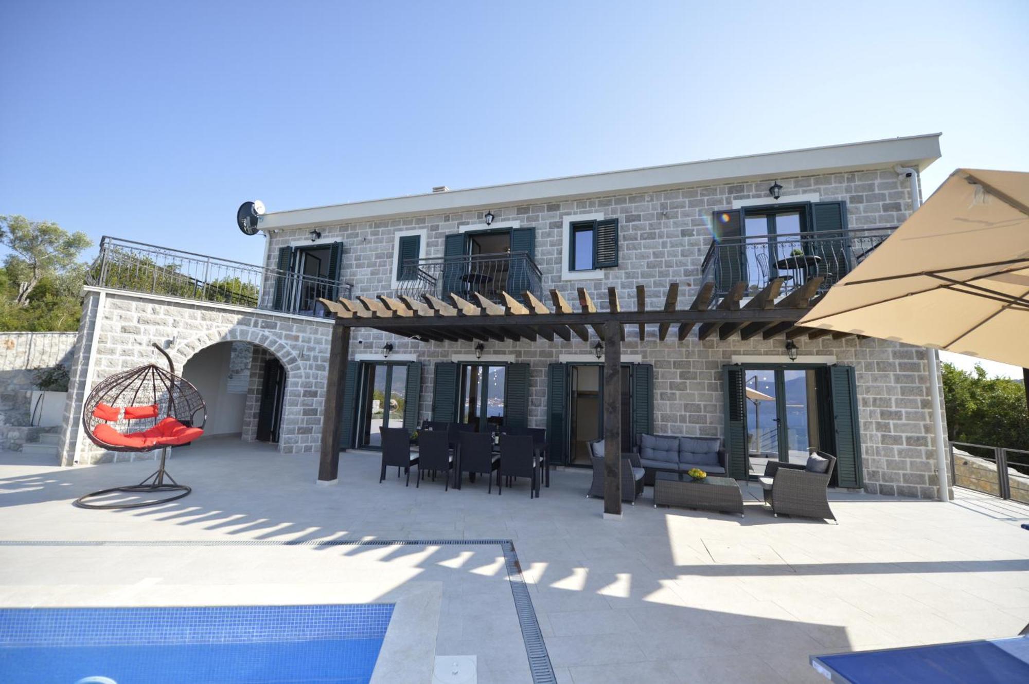 Villa Vista Azzurra Тиват Экстерьер фото