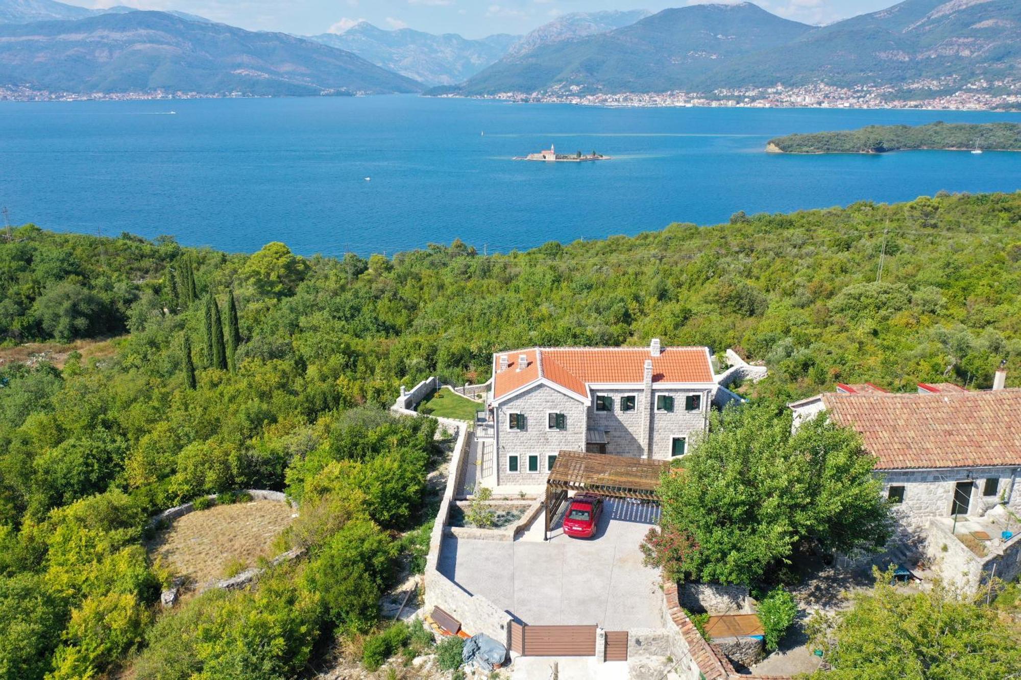 Villa Vista Azzurra Тиват Экстерьер фото