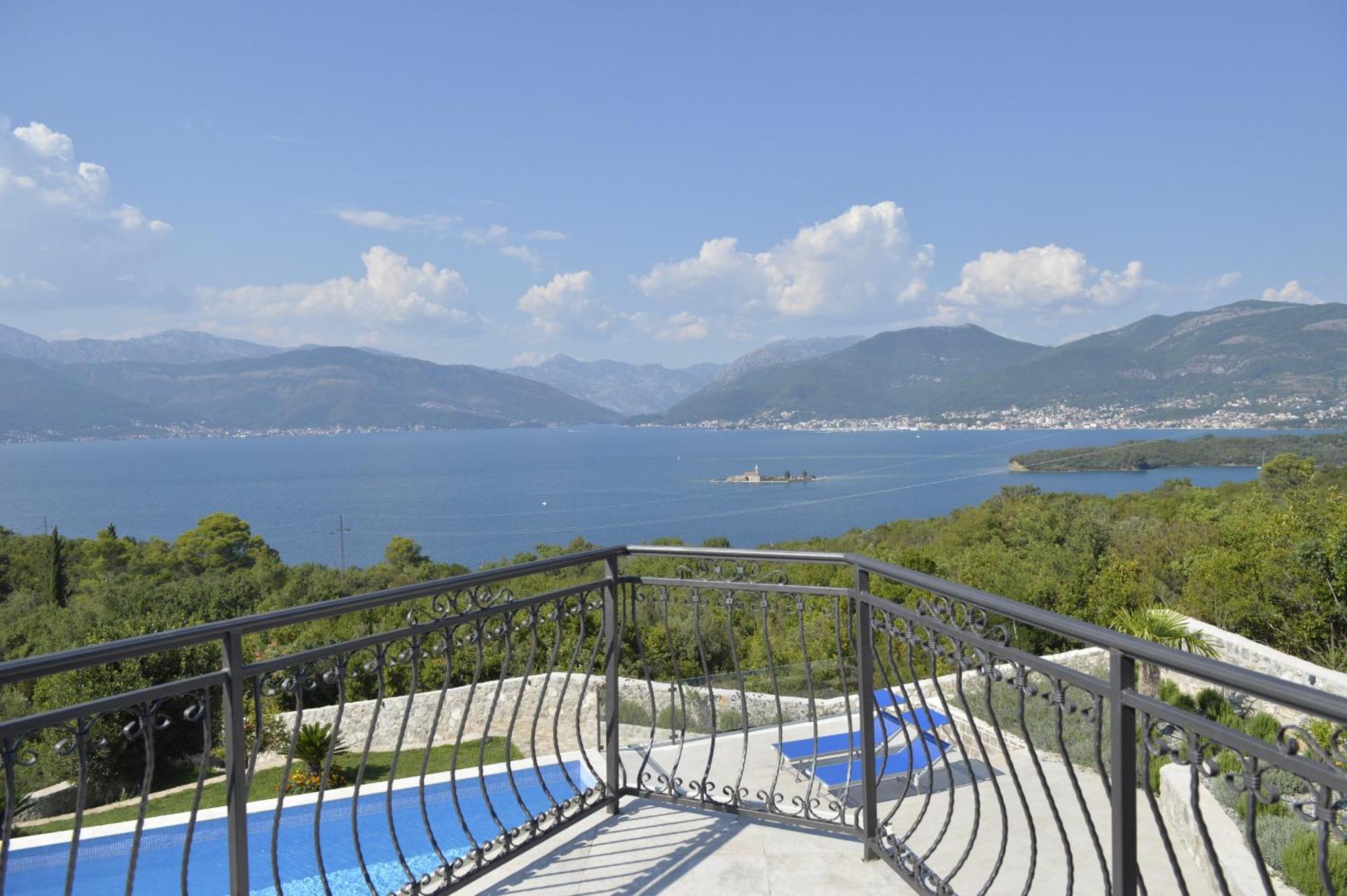 Villa Vista Azzurra Тиват Экстерьер фото
