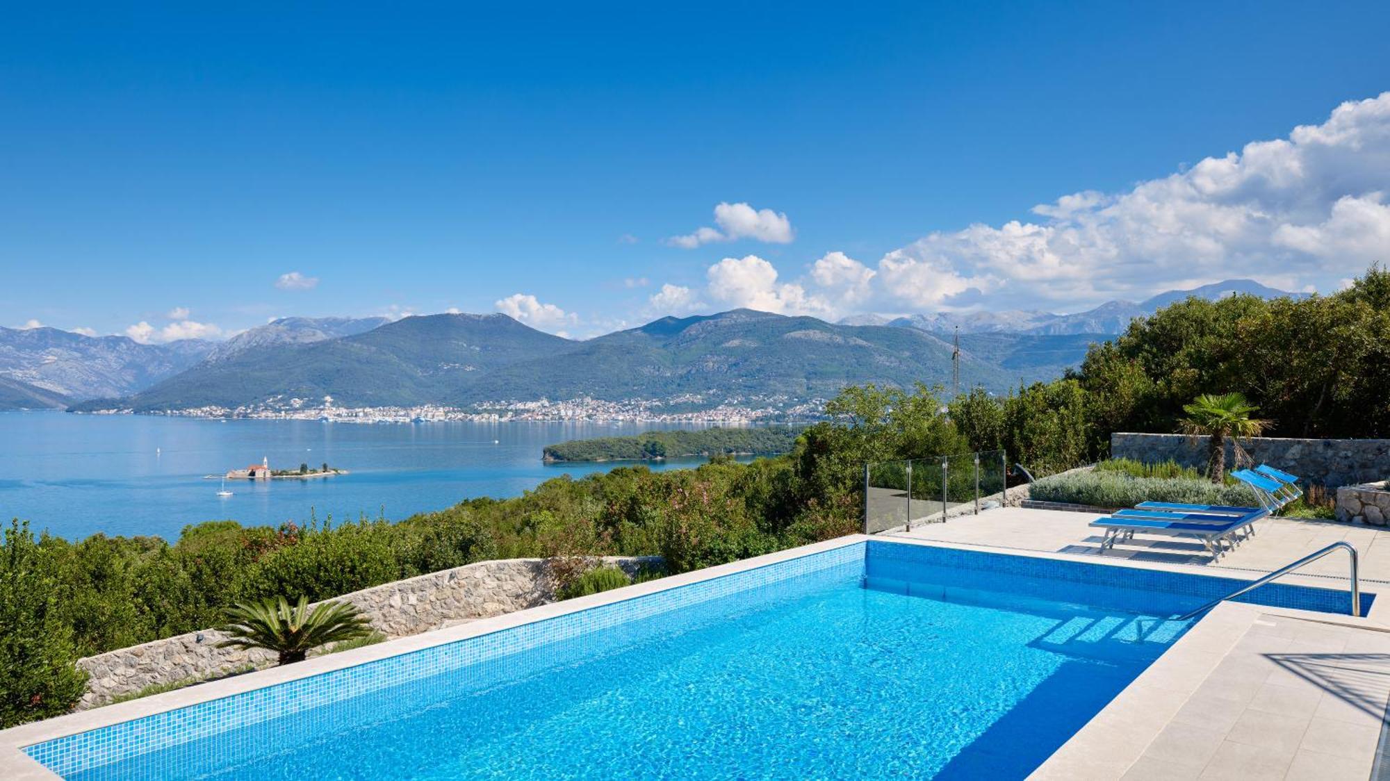 Villa Vista Azzurra Тиват Экстерьер фото