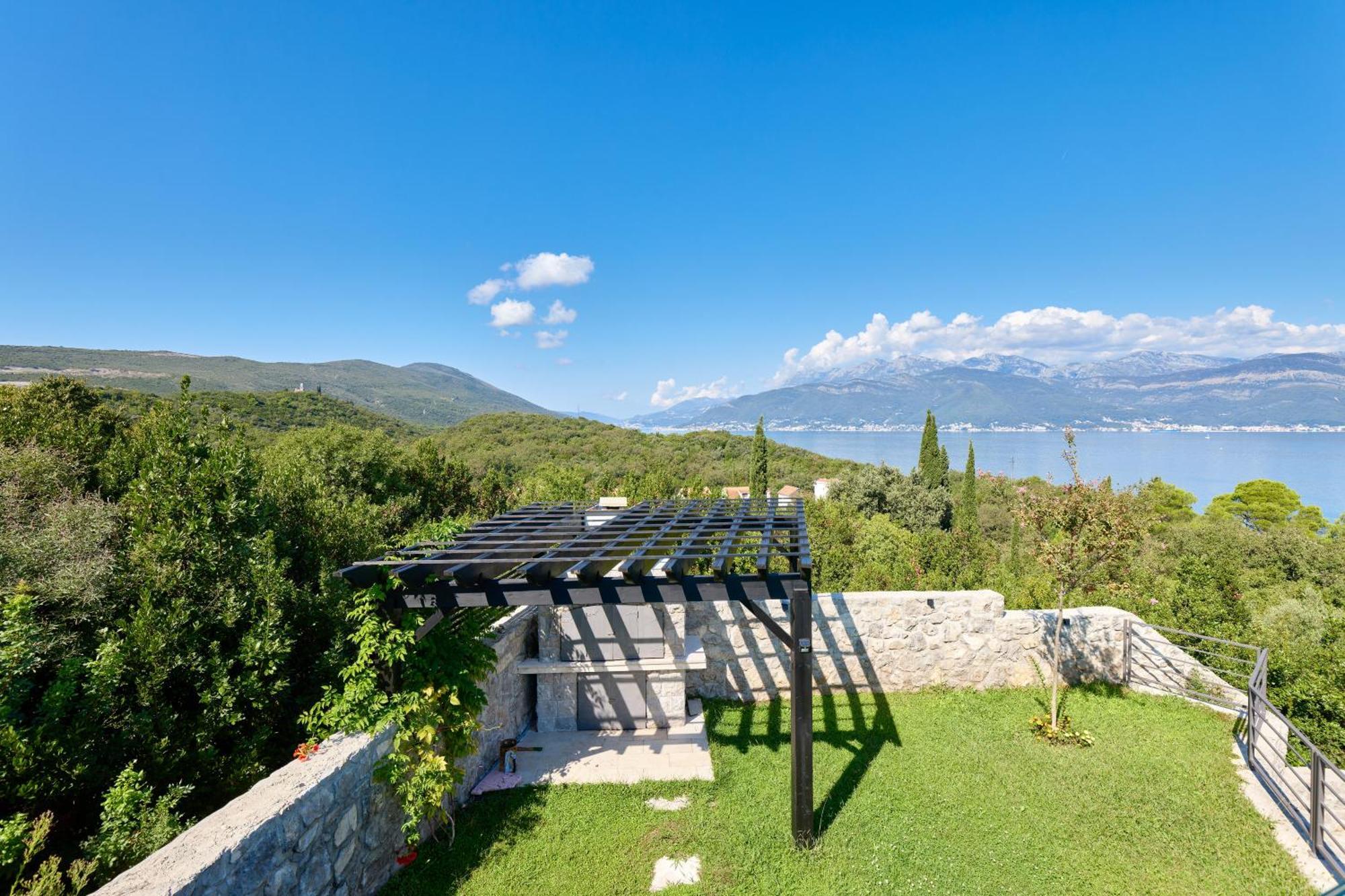 Villa Vista Azzurra Тиват Экстерьер фото