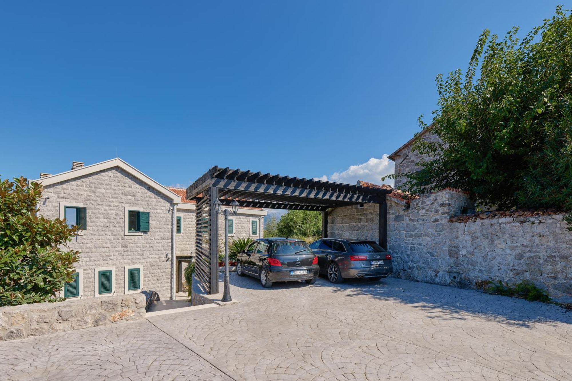 Villa Vista Azzurra Тиват Экстерьер фото