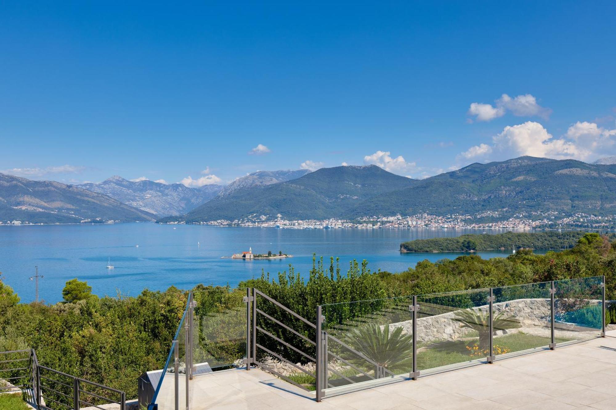 Villa Vista Azzurra Тиват Экстерьер фото