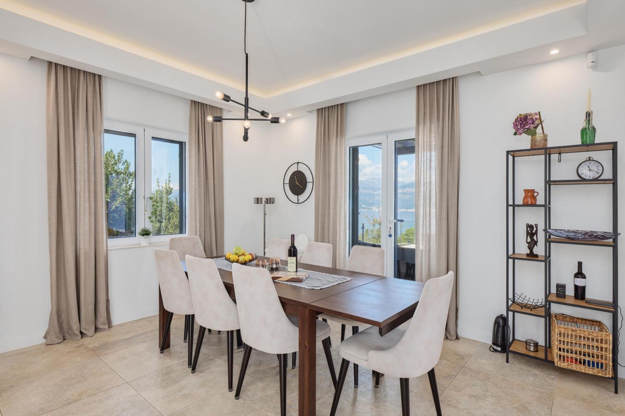 Villa Vista Azzurra Тиват Экстерьер фото