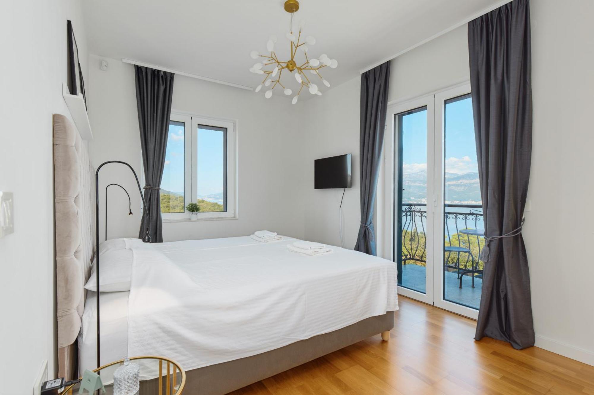 Villa Vista Azzurra Тиват Экстерьер фото